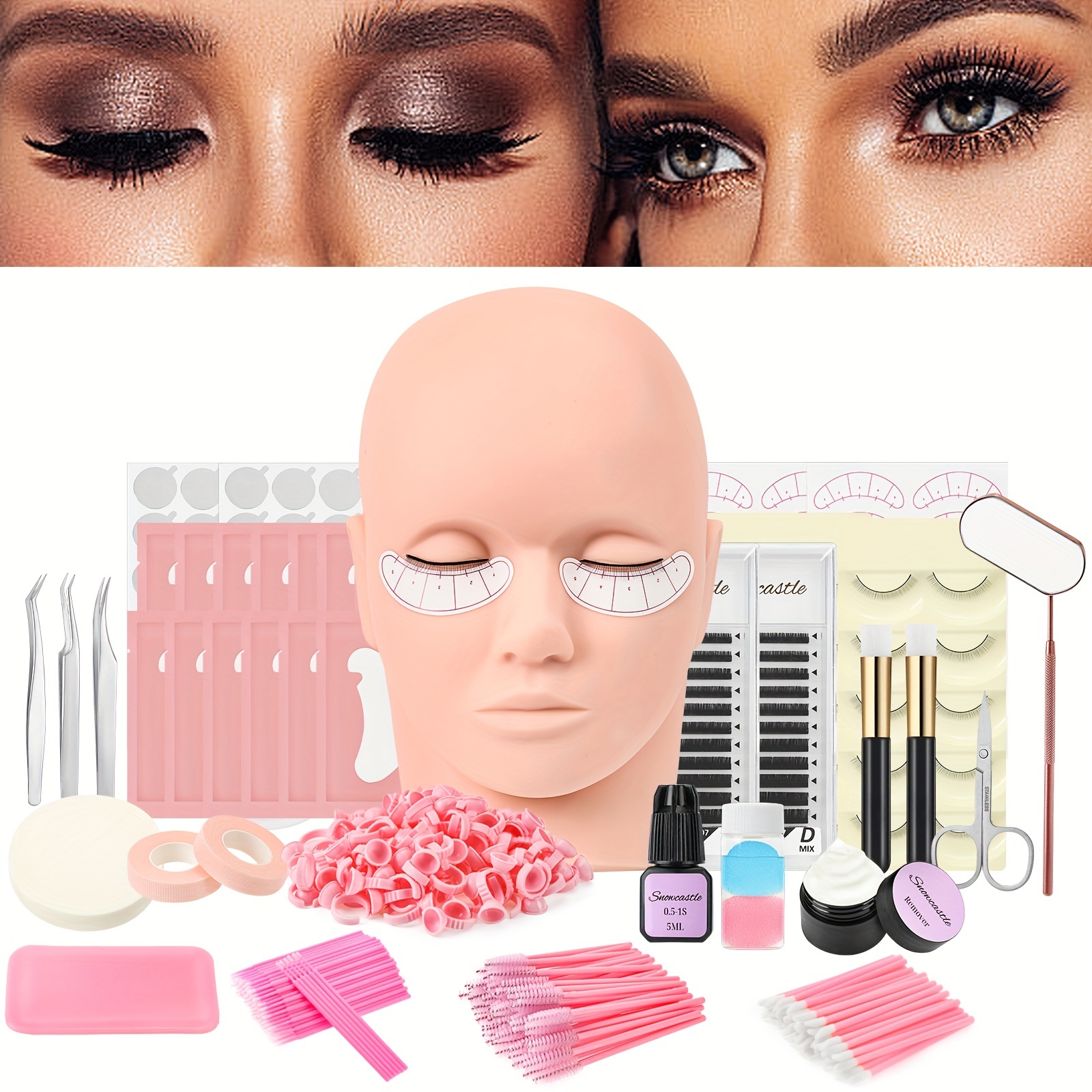 Full professional eyelash extension kit/ lash beauty sold aesthetician cosmetology