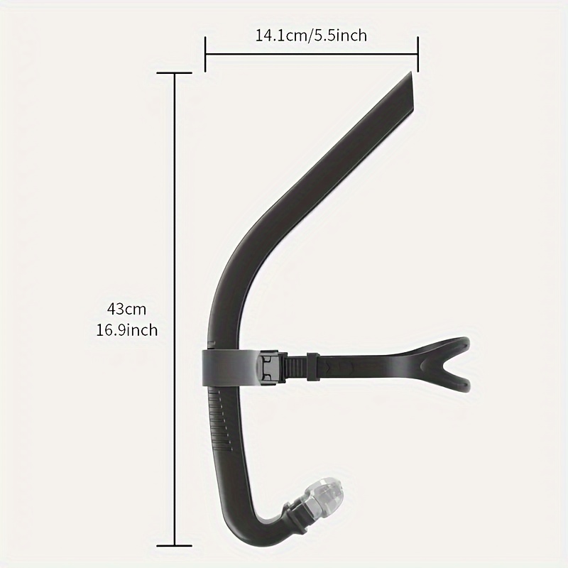 Premium Swimming Front Snorkel Tube for Training