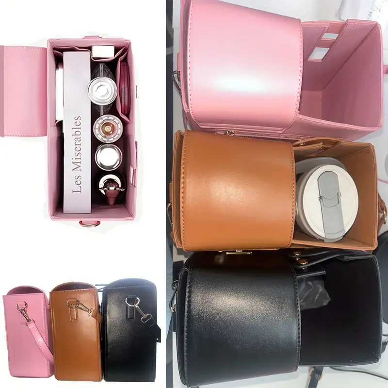 bolso, soporte para botella de agua, bolso con correa ajustable para de mujer. detalles 0