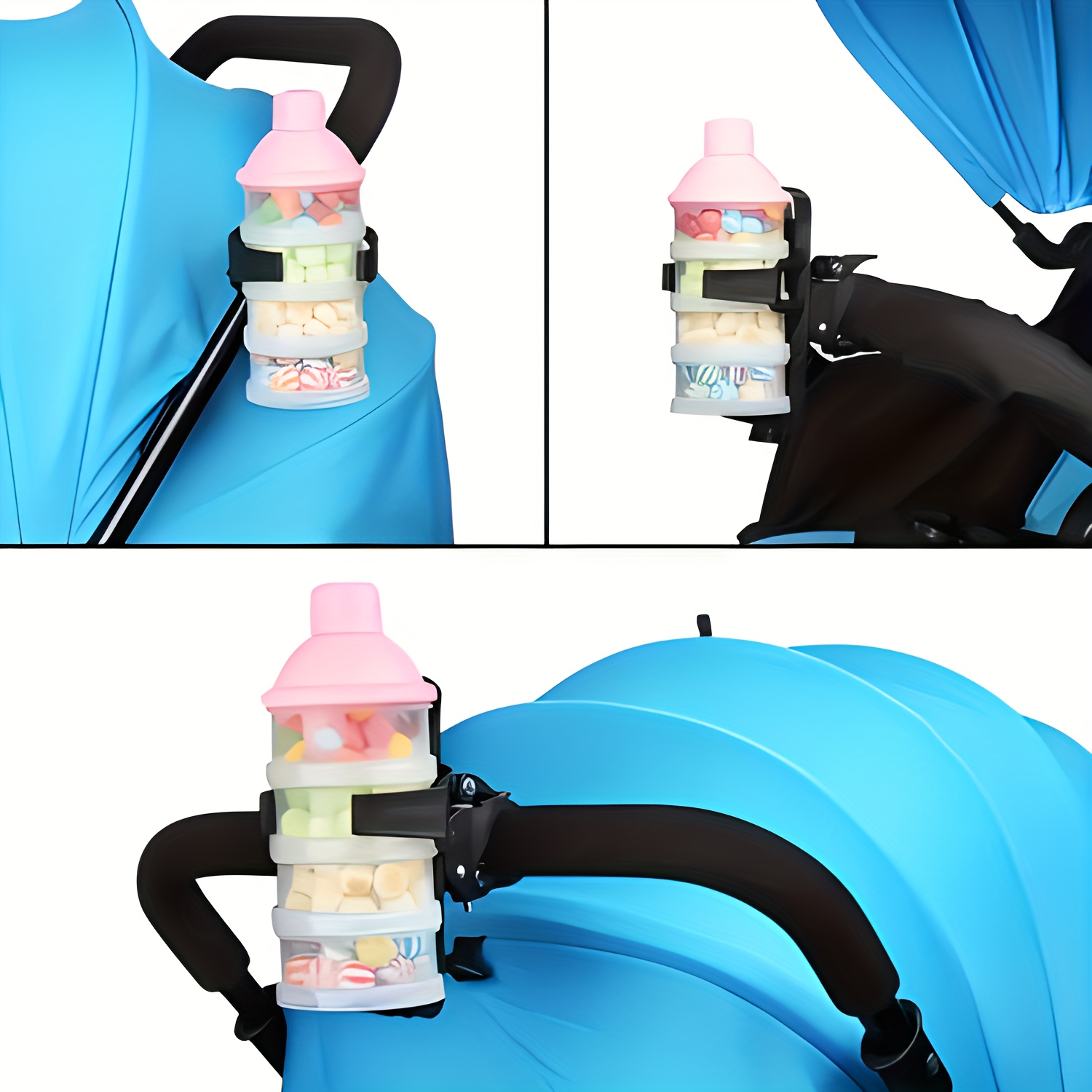 Bicycle Quick-Release Water Bottle Holder, Multifunctional Cup Holder, Freely Hangable Water Bottle Rack, Cycling Gear Accessory, Adjustable And Versatile Cycling Cup Holder, Mountain Bike Riding Equipment