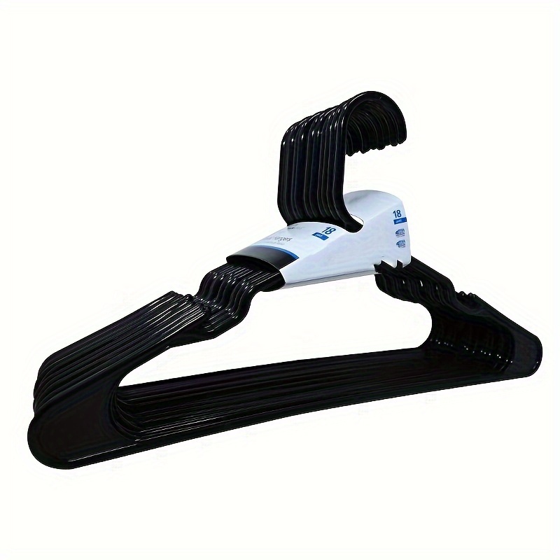 

Plastic Notched Adult Hangers For Any Clothing Type, Rich Count