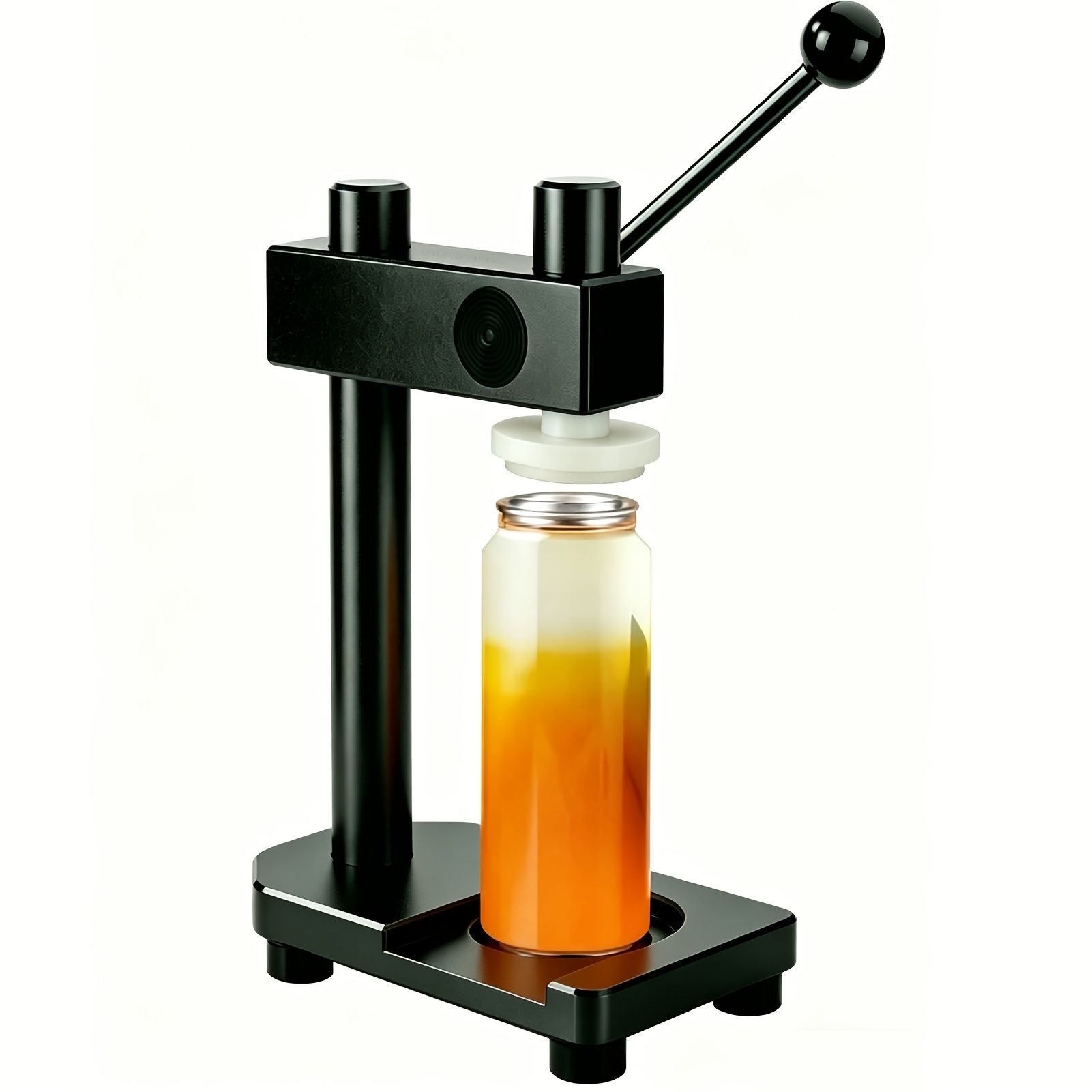 height adjustable manual can sealer hand crank can capping machine with 10 cans multifunctional sealing equipment for   without battery