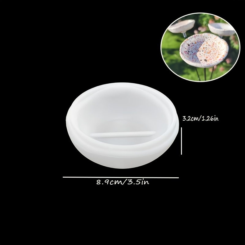 Dnejiu & Bee Resin Silicone Molds Suitable For Diy Crafts, Waterers, Garden Decorations, Irregular Mini Containers With Bee-themed Patterns, For Outdoor/ Use, Plates, Suitable For Nature Gifts
