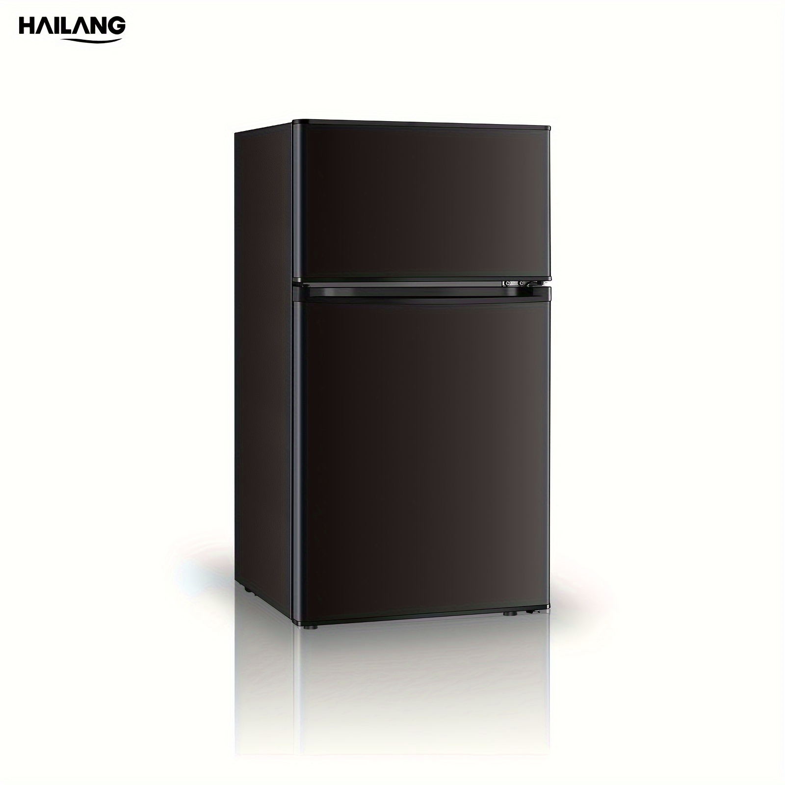 

3.2cu.ft Double-door Mini Fridge With Freezer