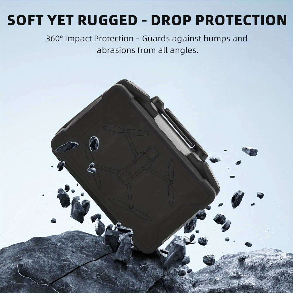 2pcs silicone case screen protector and dust cover set for dji   4 pro  2 remote control     Product details 6