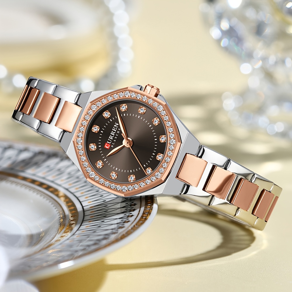 womens elegant       small dial watch stainless     alloy case   display ideal for business social events perfect gift   details 10