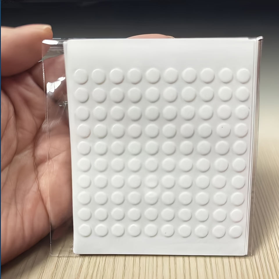 500pcs Double Sided Adhesive Dots 6mm/0.24in Clear Removable Sticky Tack Acrylic Putty Stickers For Balloon Craft Office Supplies