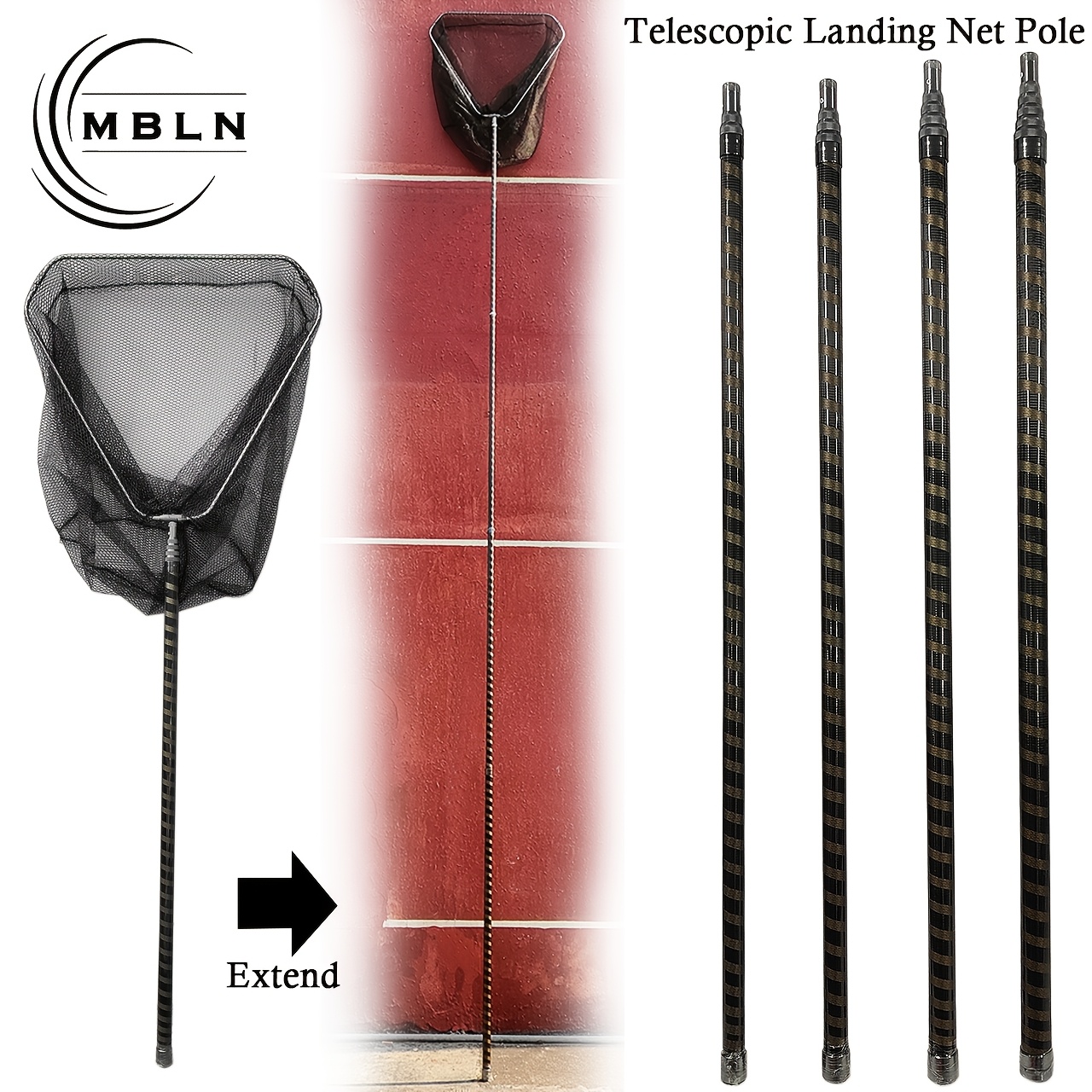 fishing nets large sold on Temu United States