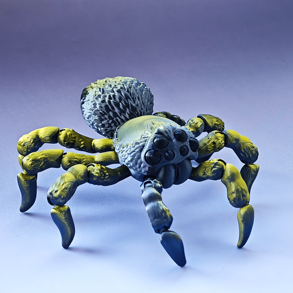 Image of 3d Printed , Perfect For Birthday Christmas. Gift, Fully Articulated, Shimmering Gradient Colors, Random Color, Collectible Figure