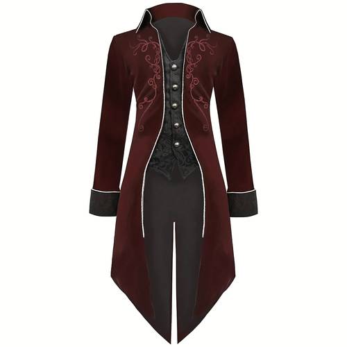 costumes for men featuring a medieval steampunk tailcoat including vintage frock coats and gothic jackets renaissance pirates and vampires for halloween