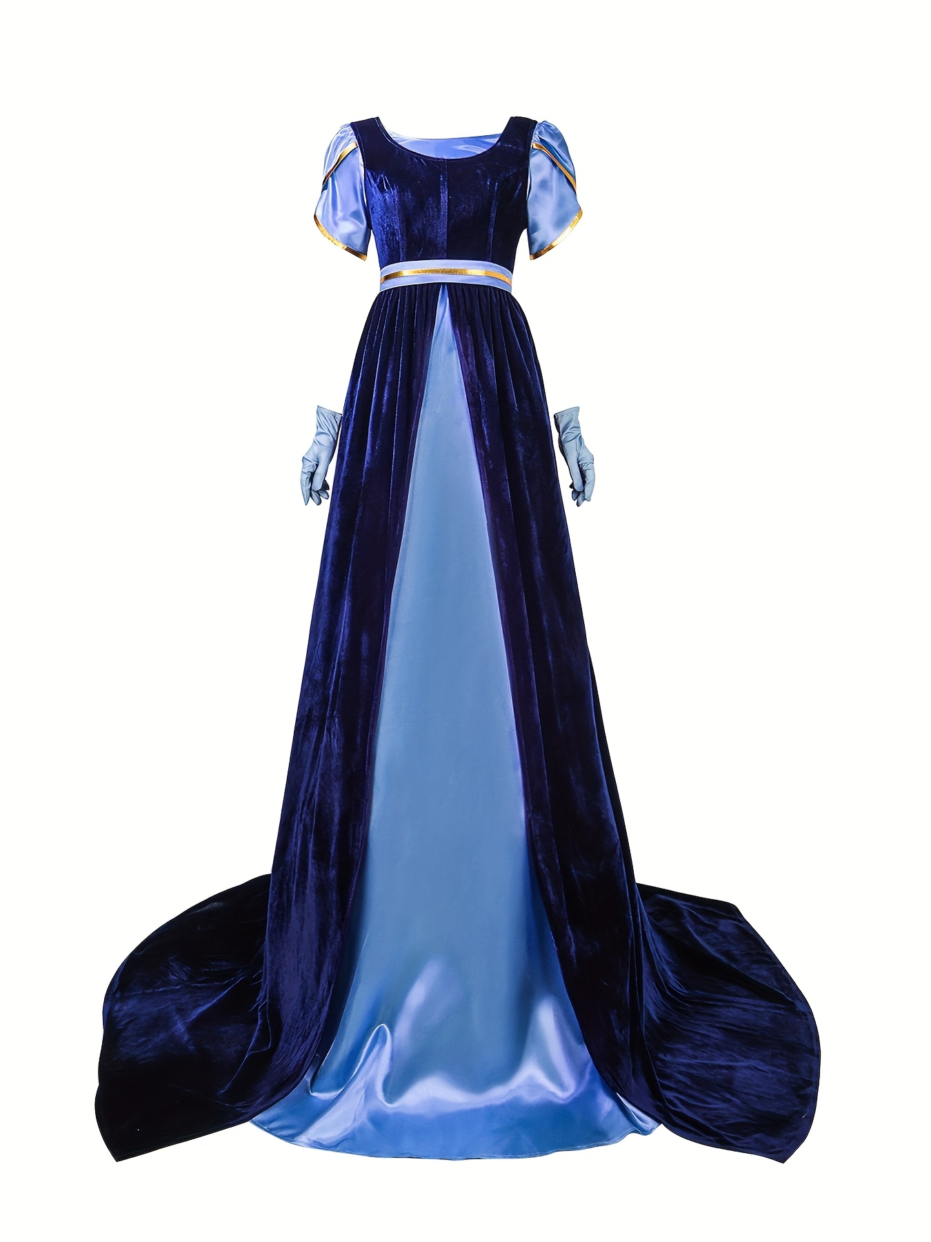 blue medieval princess dresses Aspiga Sustainable Womens Lena Dress Summer Holiday EcoVero Viscose White  Blue