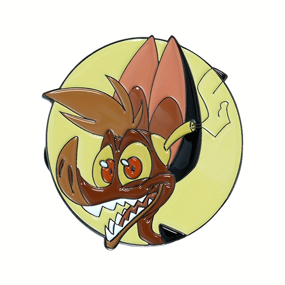 TEMU 1pc Cute Brooch For Bats With Unclear , Gift Brooch For School And Graduation , Used For Backpacks, Fashion Accessories, Clothing Decoration,