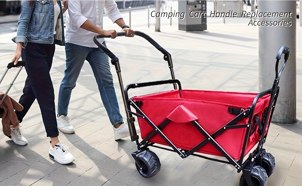campervan folding trolley push pull bar foldable trolley Temu Canada