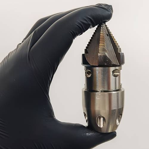 hogedruk roterende nozzle 170l/min met een 1/2 schroefdraad aansluiting, mechanische nozzle, stadsriolering reiniging nozzle, pijpleiding slib reiniging nozzle, hogedruk roterende nozzle, pagoda roterende nozzle, nozzle met 13 water spray gaten.