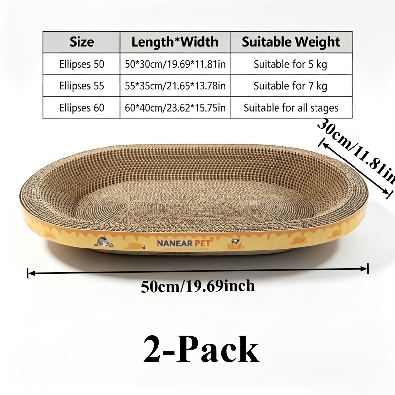 TEMU 2 Sets Full House Bescherming Bank Beschermer Kattenkrabplank Meubelbescherming Stijl Ongebleekt Materiaal Gladde Ergonomische Contour Volledige