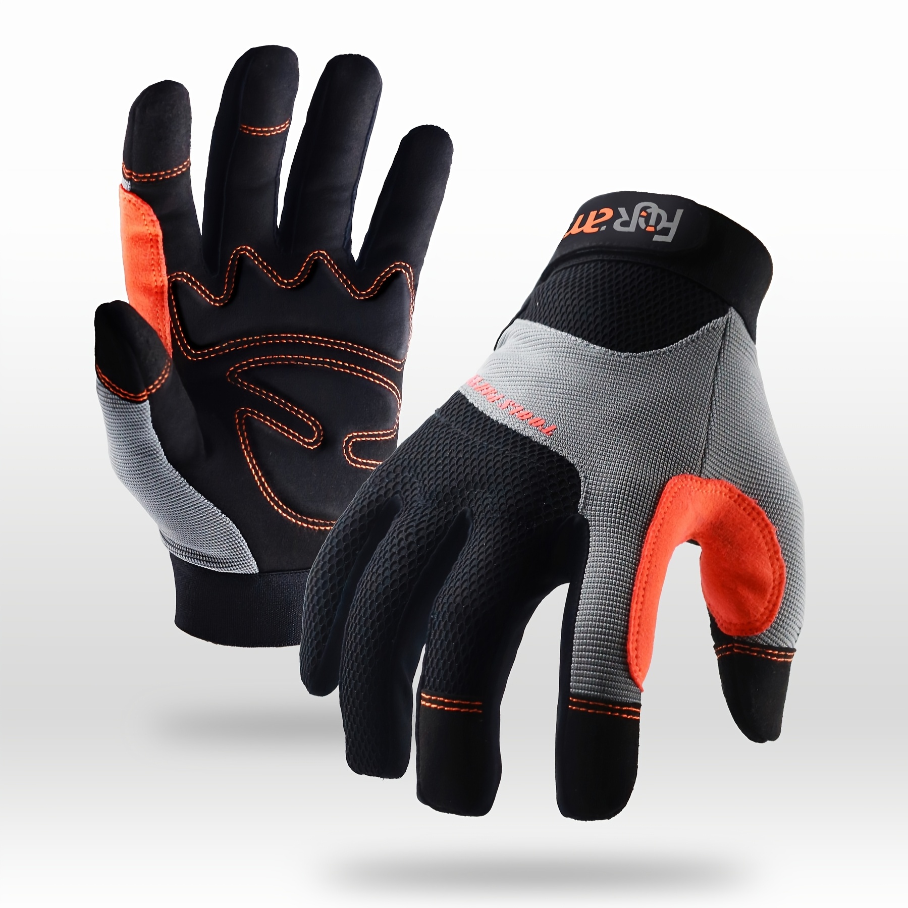 1pair Work Gloves , Utility Working Gloves High Touch Screen For Multipurpose, Grip
