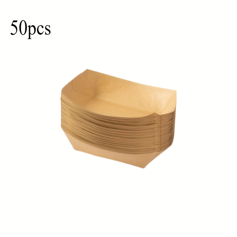 E-shop 30//100/120 Stück Packung - Kraftpapier Tabletts - Geeignet für , Pommes, Grillabende und festliche Partys
