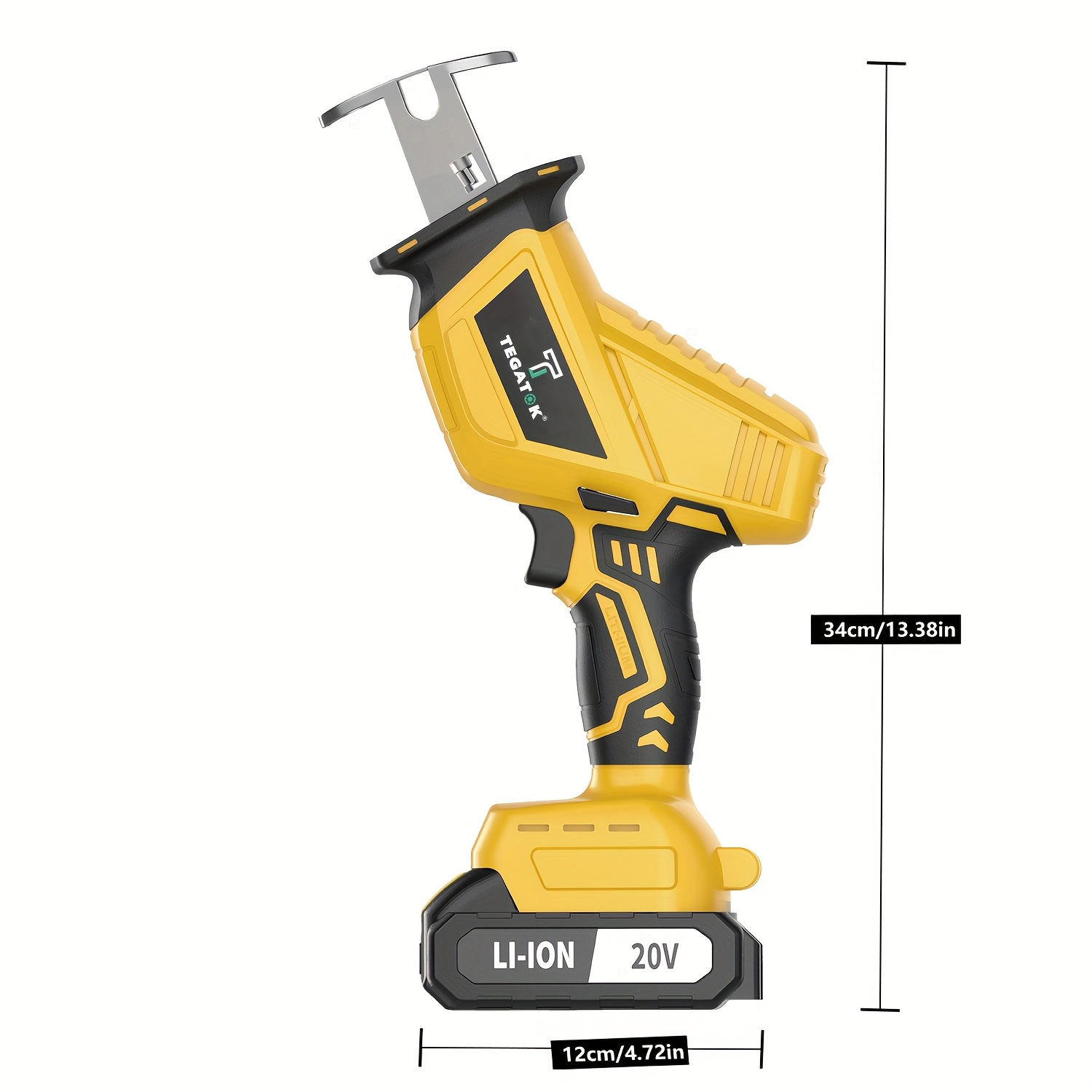Newly Upgraded Electric Saw, Wireless HandSaw with LED Light and Safety Lock, Suitable for Multi-Purpose Cutting, Equipped with 1 Or 2 Battery, Replaceable Saw Blades and Tool Box, Tools On Sale At a Discount, Men's Gift, Christmas Gift 4 Newly Upgraded Electric Saw, Wireless HandSaw with LED Light and Safety Lock, Suitable for Multi-Purpose Cutting, Equipped with 1 Or 2 Battery, Replaceable Saw Blades and Tool Box, Tools On Sale At a Discount, Men's Gift, Christmas Gift - Image 4