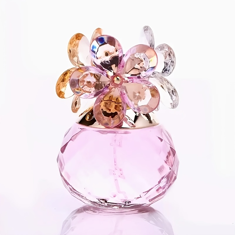 TEMU Women's Perfume With A Fragrance, Refillable Essential Oil Spray, Vintage Perfume Bottle. It Notes Of Citrus, Jasmine, Red Rose, And Wood,