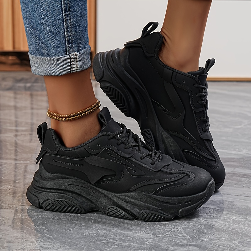 Image of Sneakers, Ladies' Road Running Shoes, Student Shoes, Back-to-, Versatile And Comfortable Korean Style Sports Shoes, Women's Shoes, Low-top Shoes, Simple And Fashionable