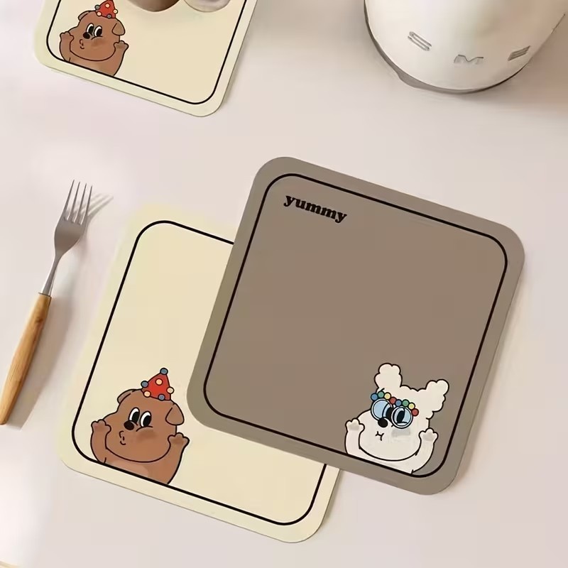 Custom Coasters with Personalized Name and Logo