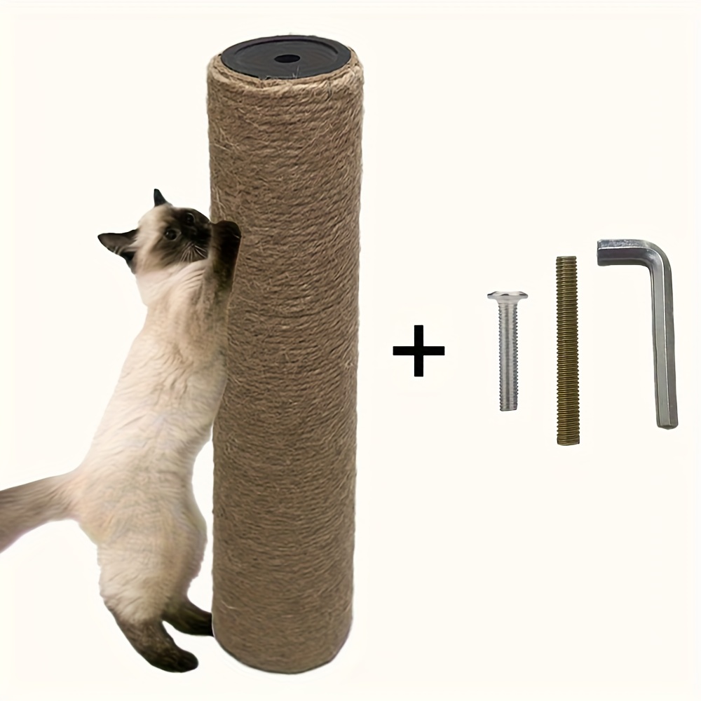 TEMU 1pc Cat Scratching Post Replacement For Cat-paper Tube Climbing Frame, Durable Scratch Furniture For Kittens And Cats, Cat Climbing Wall System,