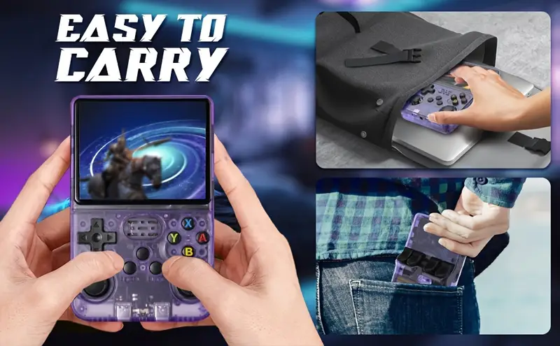 r36s 3 5 inch ips screen portable gaming device pocket with long 128gb stotage system perfect gift for birthday Product details 4