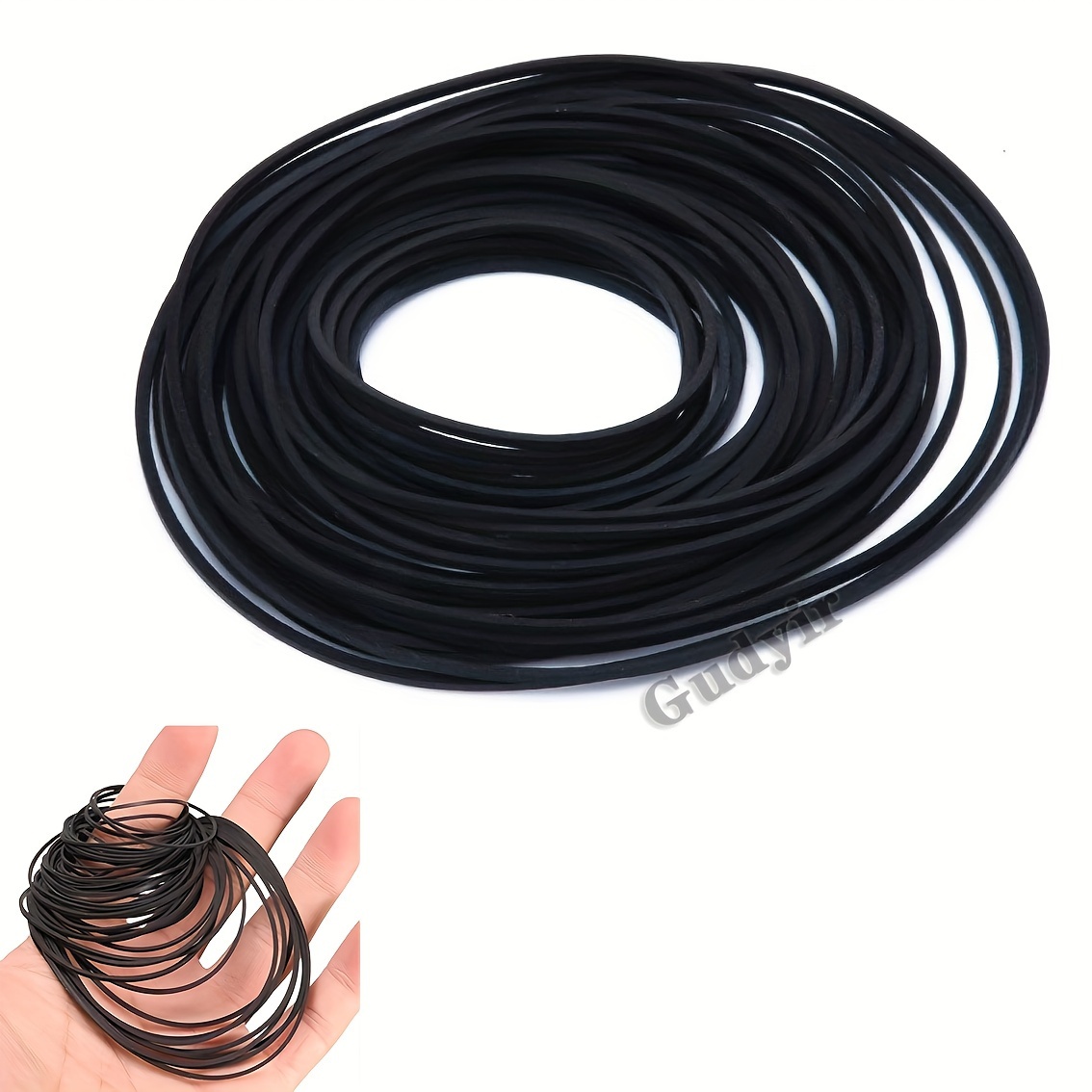 Lot De 100 Courroies Carrées Pour Machine à Cassette