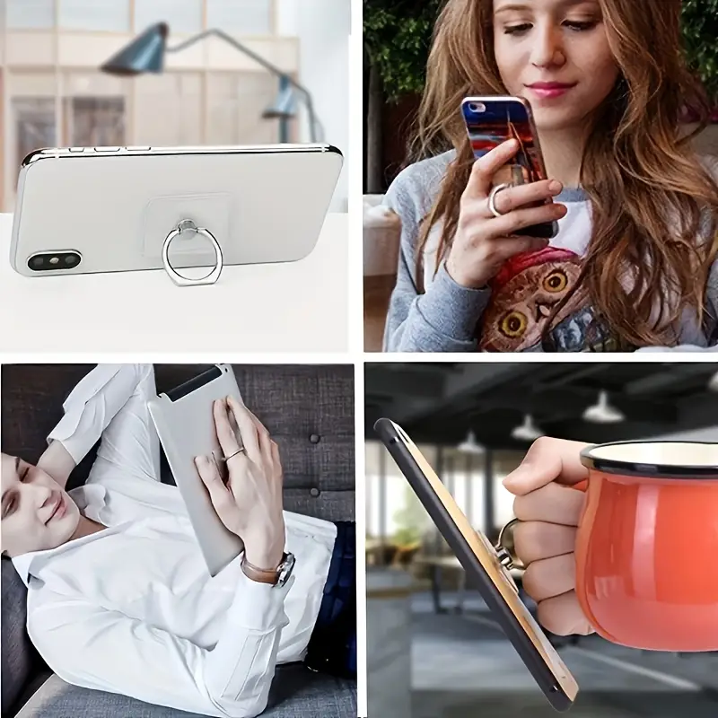 transparent phone ring holder portable stand 360 rotatable transparent tablet case accessory ring mount suitable for Product details 1