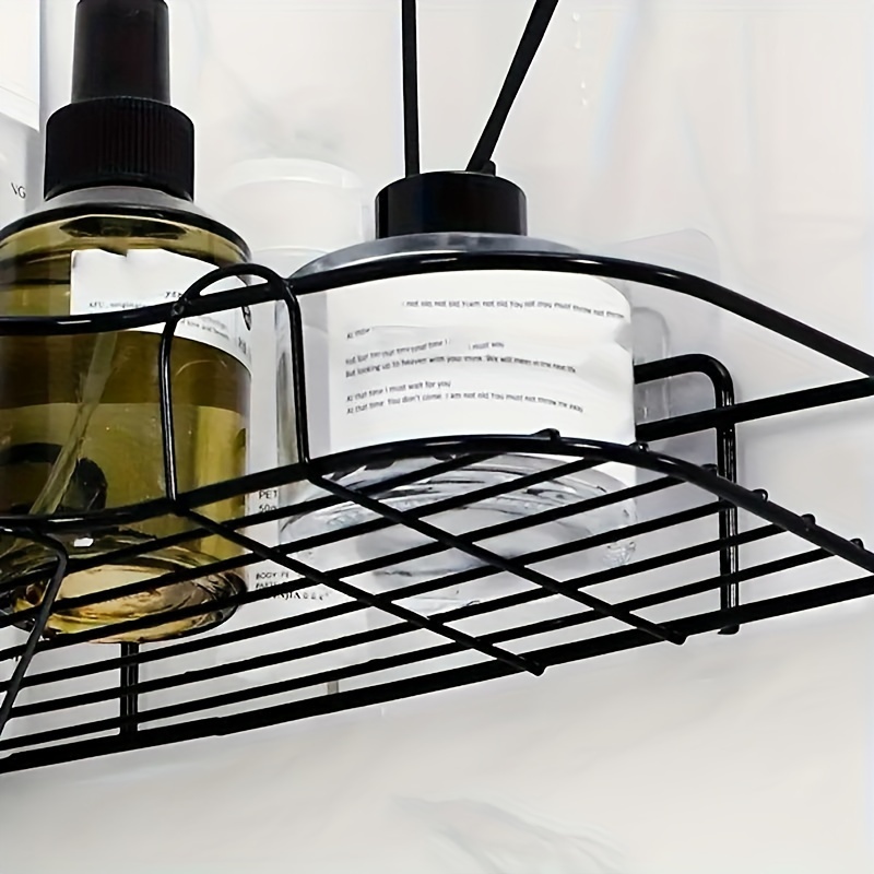 Bathroom Shelf Shower Caddy Rack Bathroom Kitchen No - Temu Denmark