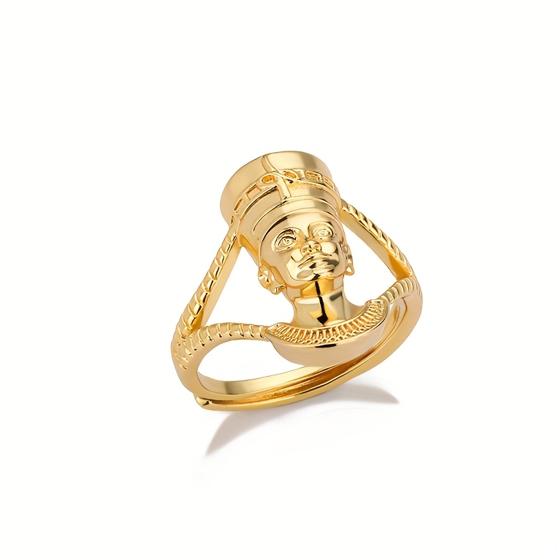 Image of 1 Egyptian Queen Ring, Ethnic Minimalist Classic Fashion Jewelry, Suitable For Daily Wear, Gift For Women, Middle Eastern Special