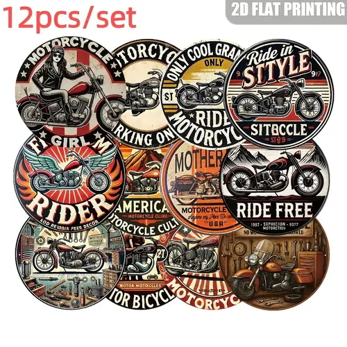 Printable Motorcycles motorcycle metal signs sold on Temu United States