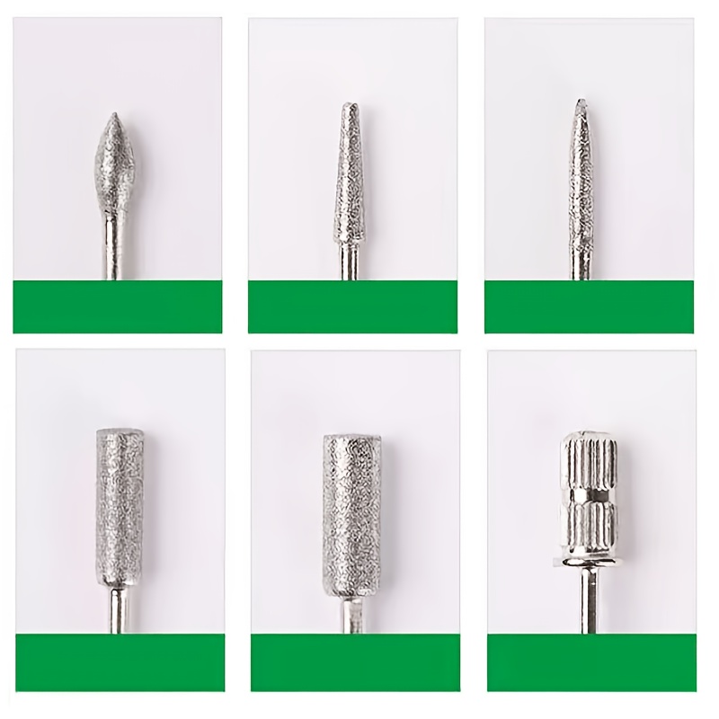 Green USB Electric Nail Drill Pen, Portable Nail File Set