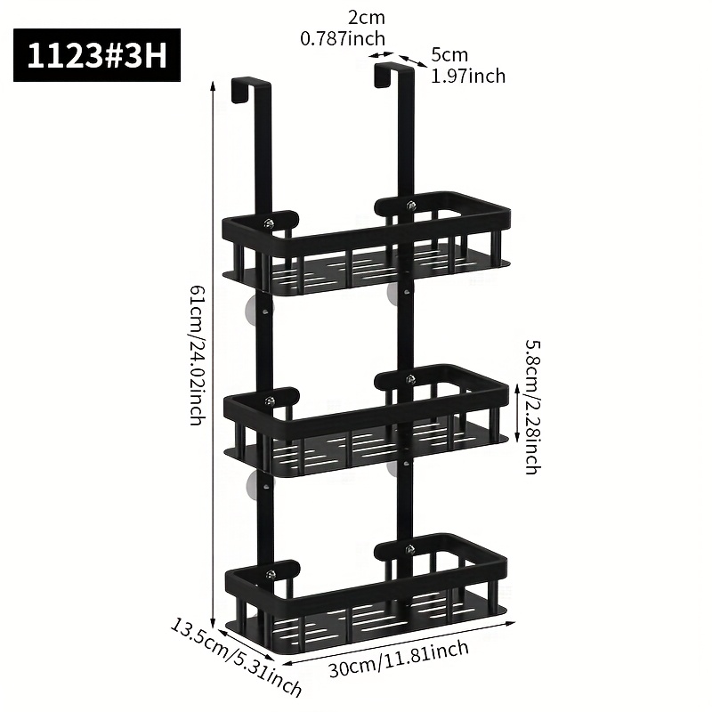 TEMU 1pc Storage Racks, Seasoning Racks, Bathroom Kitchen Storage Racks, Toiletries Racks, Door Hook Racks, Finishing Racks, Hangers, Towel Racks,