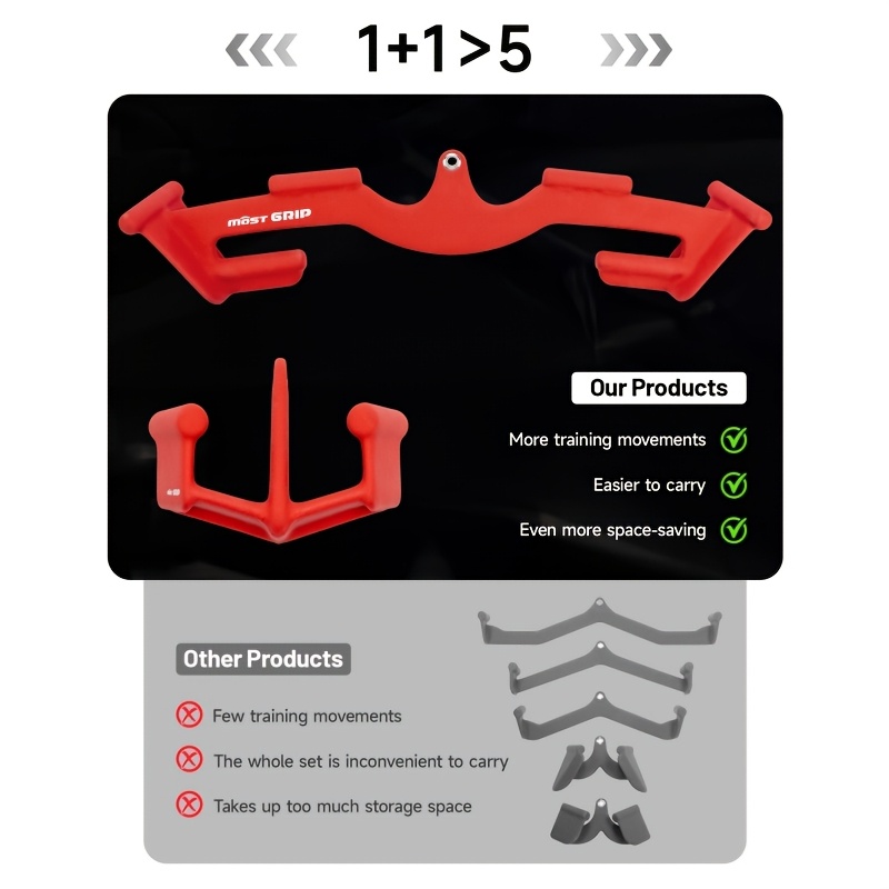 LAT Pulldown Attachment Set with Triangular Stability Bar