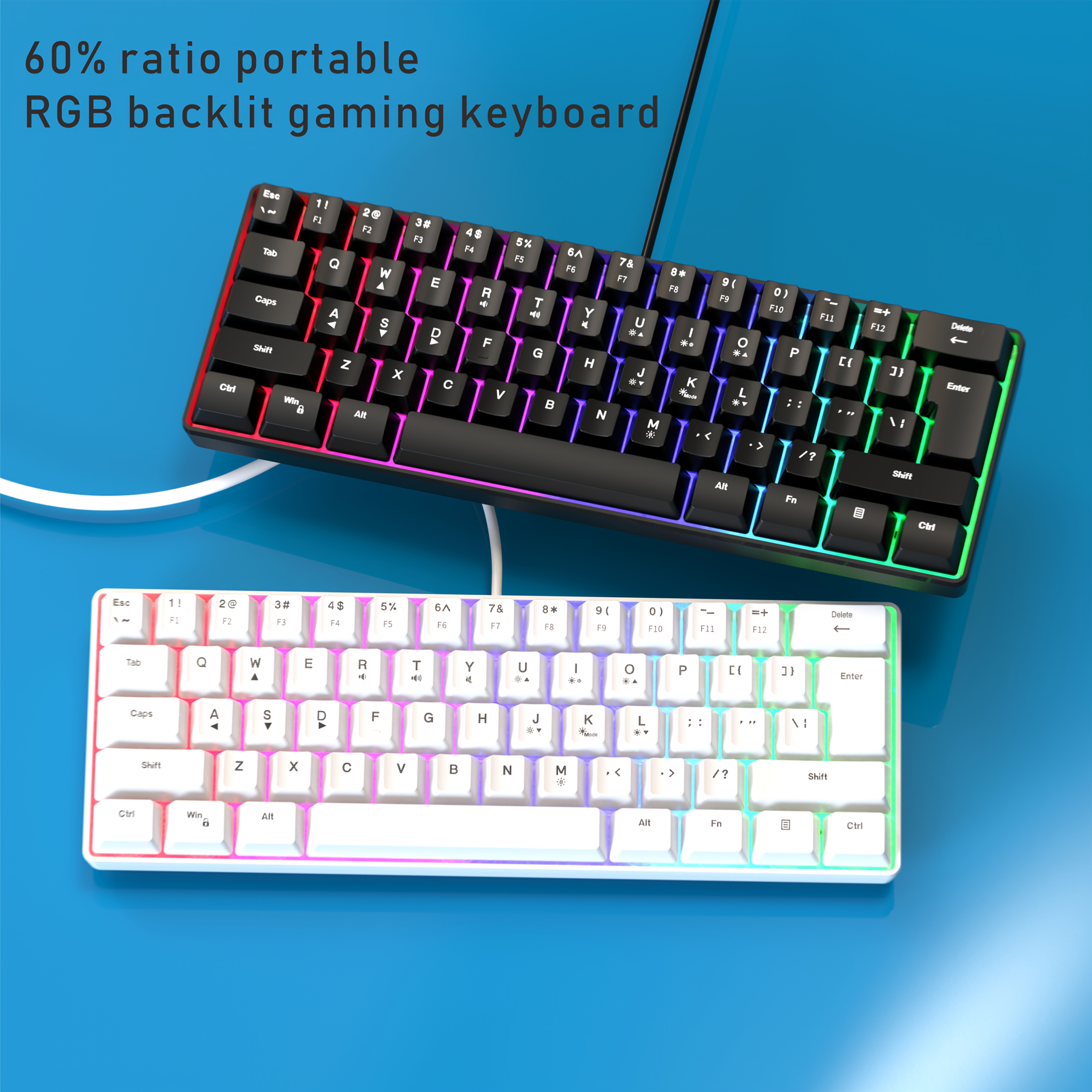 60 percent keyboard sold on Temu Australia