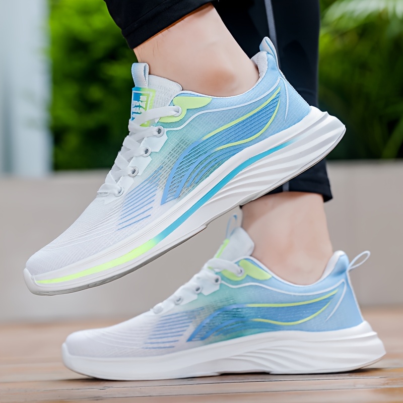 Men'S Running Shoes, Breathable Mesh Sports Casual Shoes for Summer, Lightweight Soft-Soled Mesh Sneakers