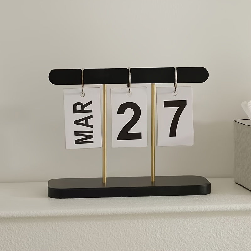 TEMU 1pc Calendar - Reusable Spacious Monthly View Planner With Cover Suitable For Desk, Office, Or As A Gift (/christmas/mother's Day)