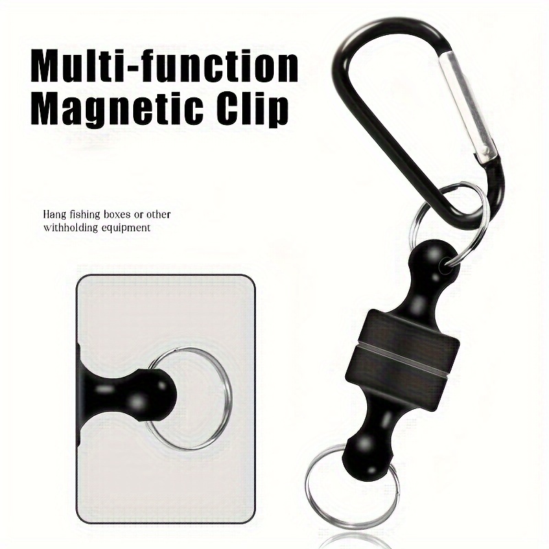 

3 Pieces Magnetic , Quick Hanging , Anti-tampering Keychain, Magnetic Fishing , Magnetic Portable