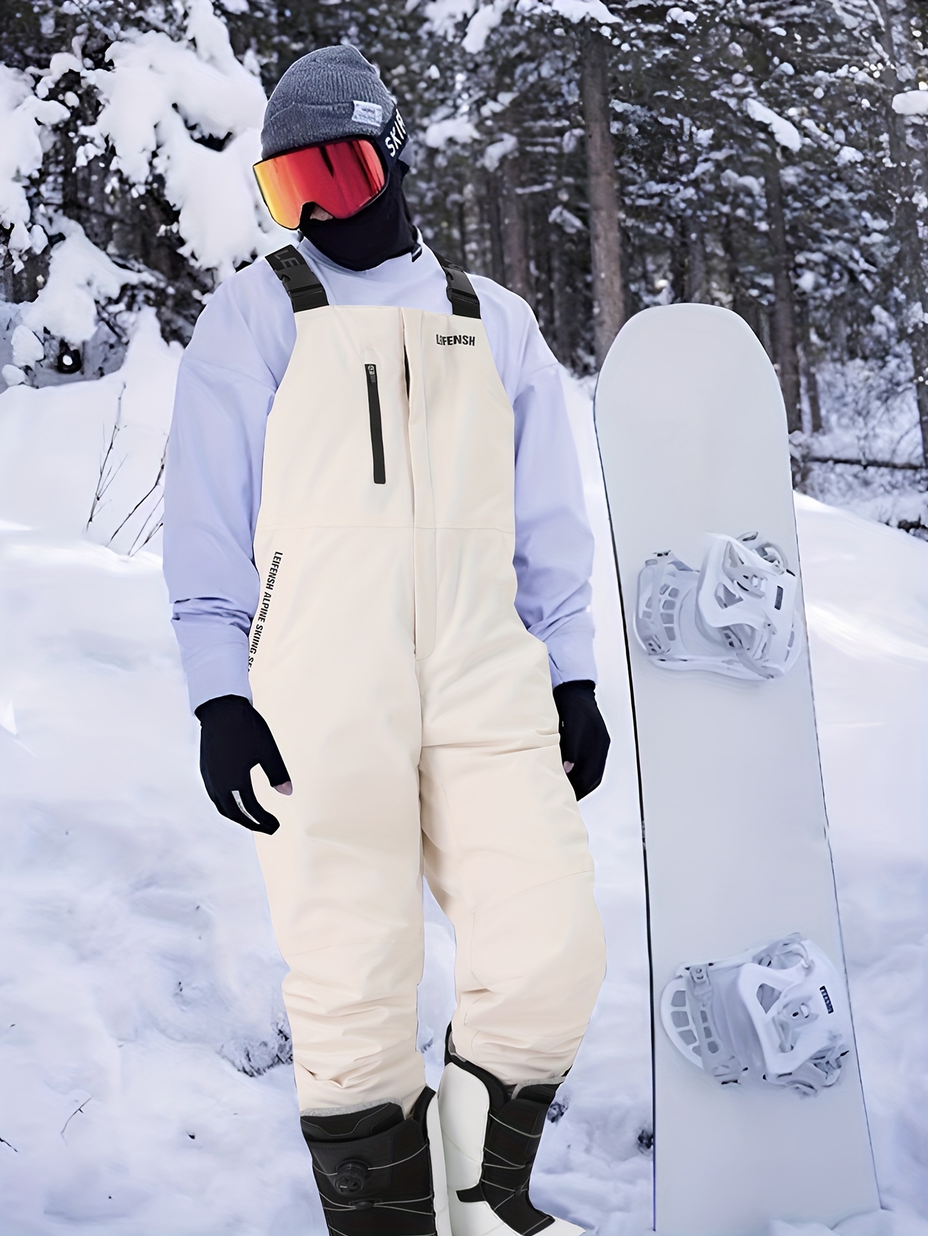 sports outdoors outdoor     skiing equipment clothing mens ski suits mens ski pants mens ski bibs hx232
