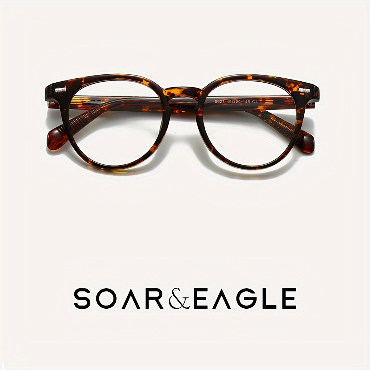 -elegant Minimalist Oval/full-rim Frame In Olive Green, Everyday Eyewear For