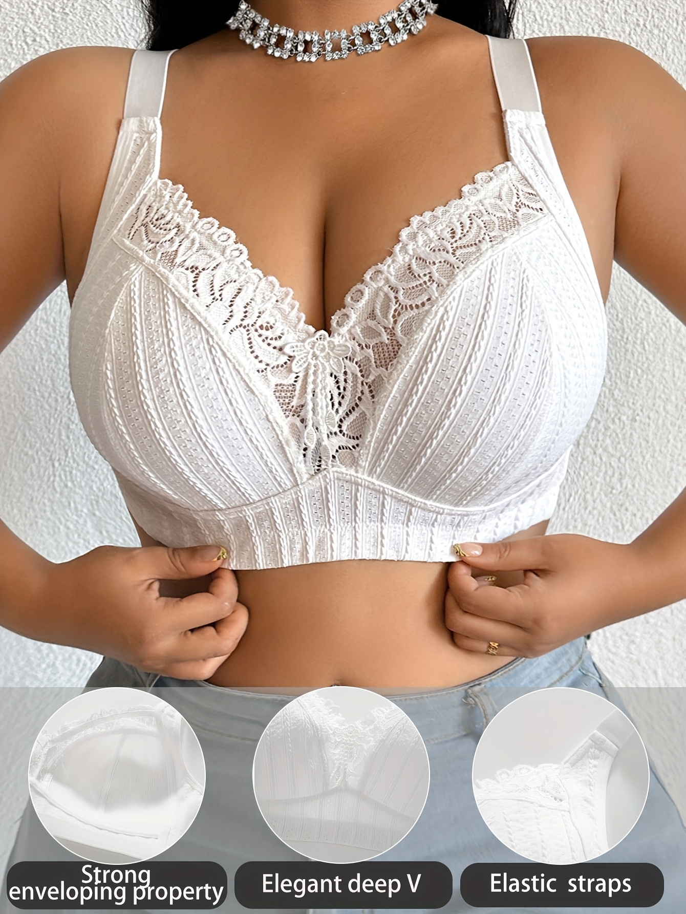 camp splicing   plus size womens wen   a tape wire free casual comfortable bra with beautiful   thin s style