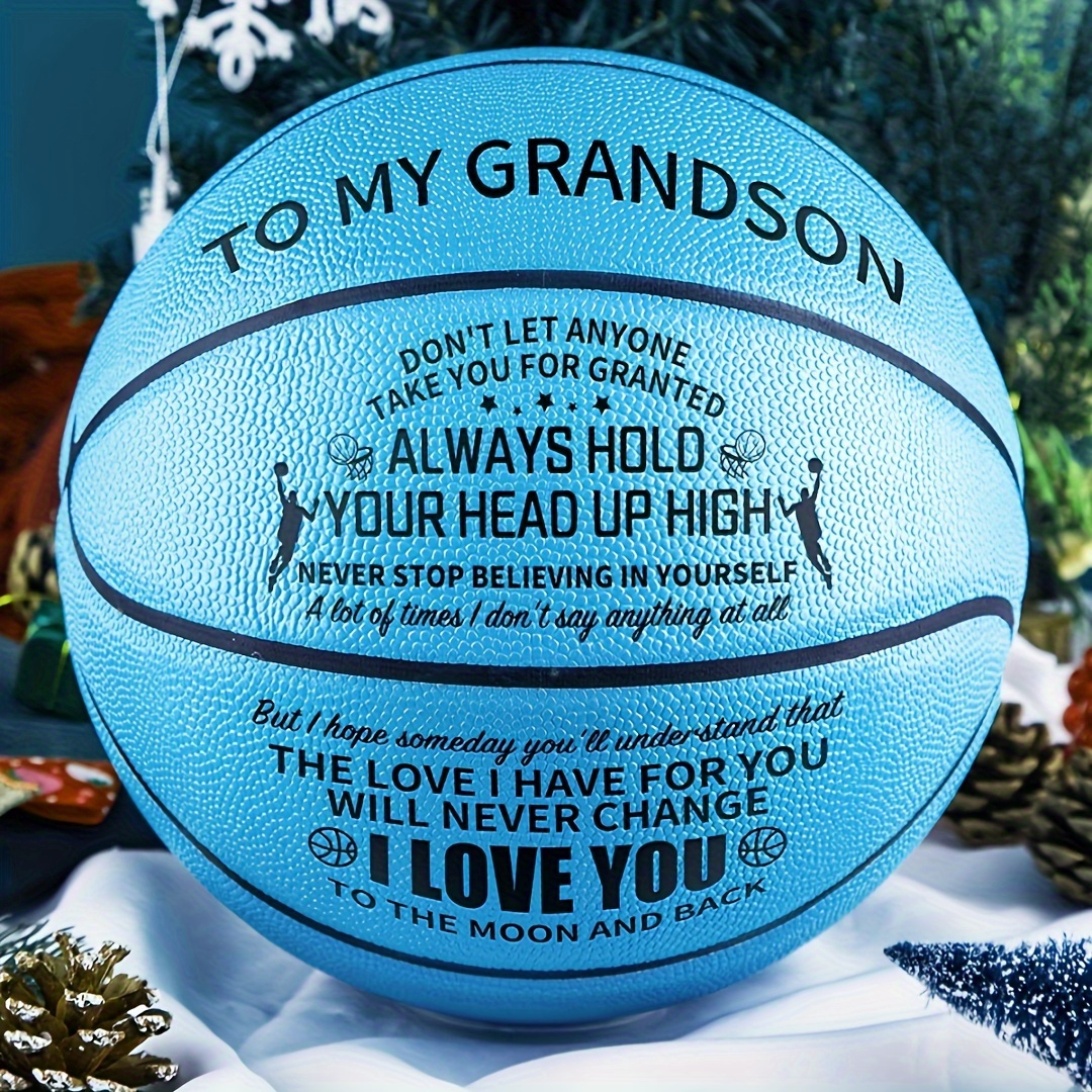 

Basketball To Show Your Grandson How Much You Love Them - Perfect Gift For Kids!international Standard Size