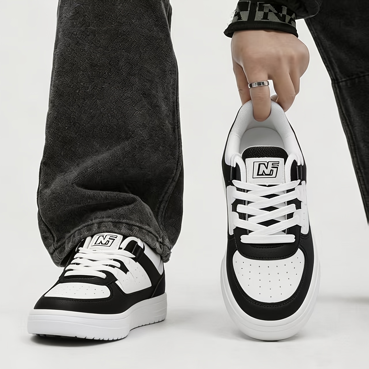 same style sneakers   mens casual athletic shoes spring autumn outdoor travel mens walking shoes spring instagram influencer same style mens skate shoes business casual dual wear style