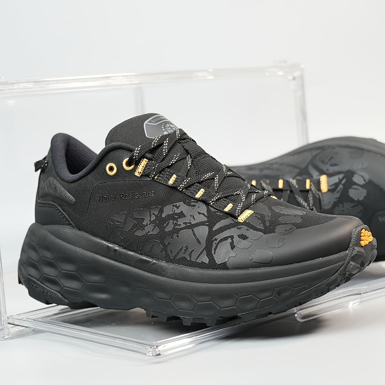 [Sneakers] Men'S Outdoor Shoes Men'S Shoes Lightweight Comfortable Shock Absorption Trail Running Shoes Anti Slip Casual Shoes Fashion Versatile Sports Running Shoes