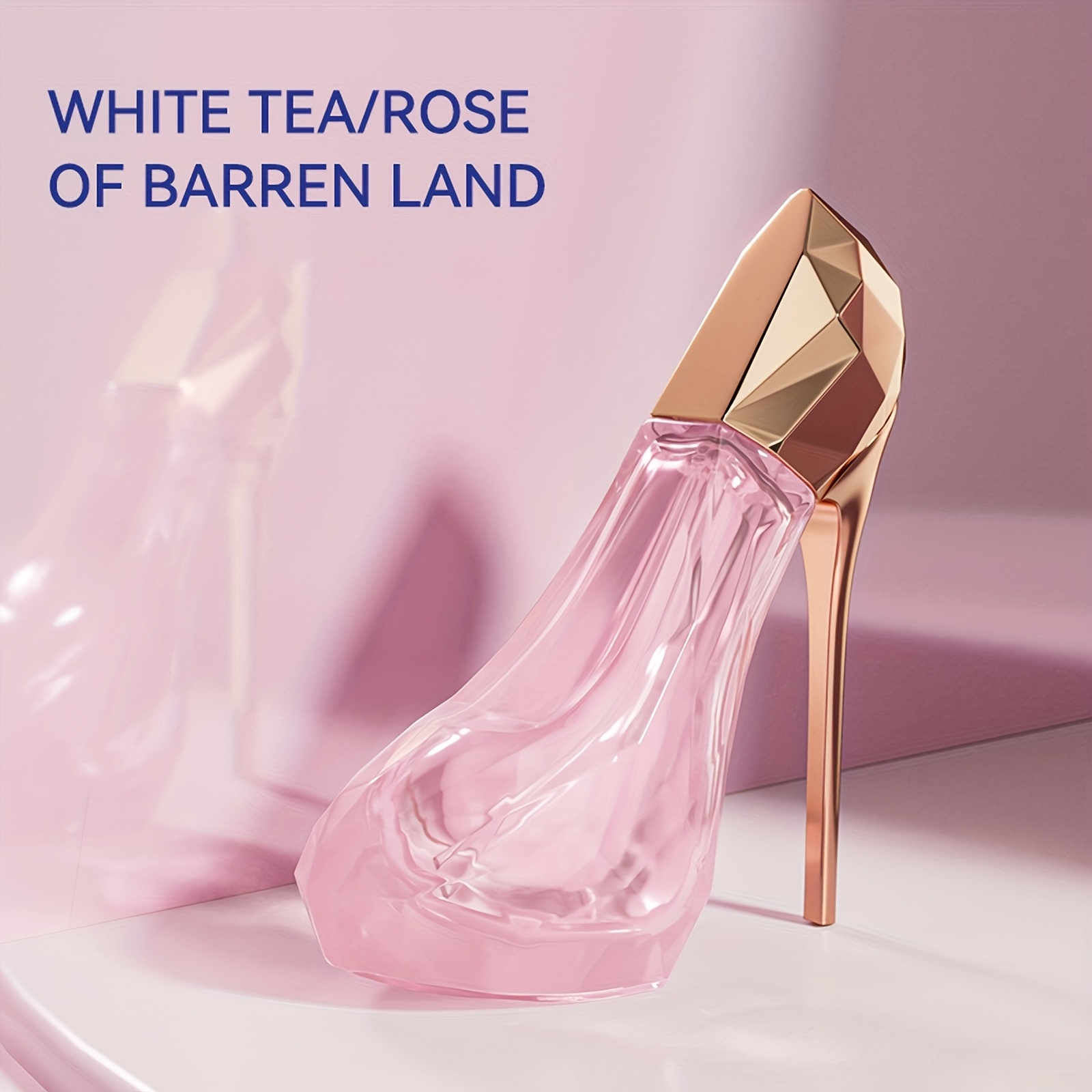 30ml pink gemstone heels romantic Temu