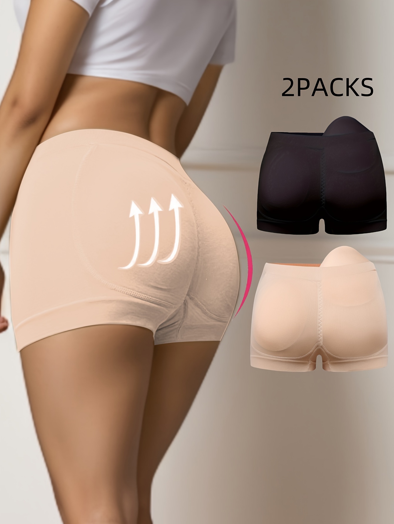 Women's Butt Lifter Shapewear For Women Butt Enhancer Tummy Control Panties  Booty Lifters Underwear Butt Lifting Shorts