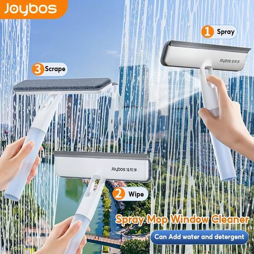 3 in 1 glass cleaning kit tank glass cleaning tool with multi angle handheld spray wash squeegee perfectfor windows tiles glass mirror and countertops windshields creative tool glass cleaner