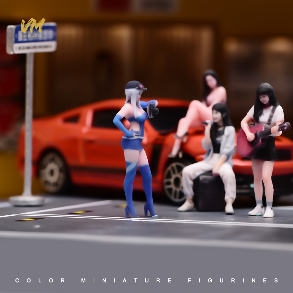 miniature figures sold on Temu United States