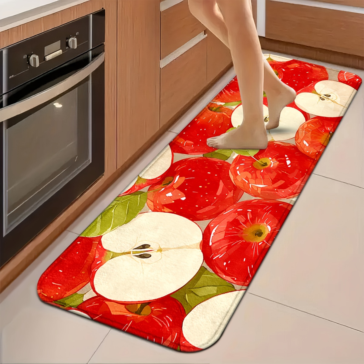 

Kitchen Mats: Non-slip, Durable, And Comfortable - Perfect For Kitchen, Home, Office, Bathroom, And Laundry Room - 1.2cm Thickness - Machine Washable - Available In Various Sizes
